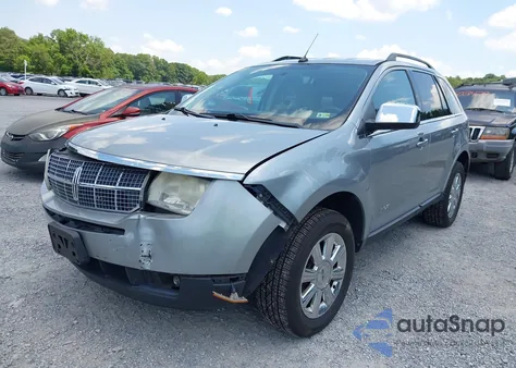 2007 Lincoln Mkx из США, поврежденный, VIN 2LMDU88C07BJ15855